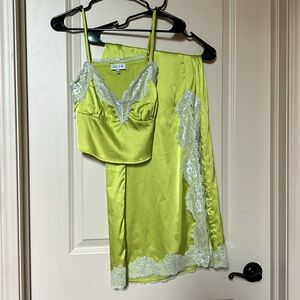 ACOA Tank Skirt Lace Set